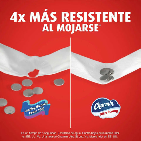 Charmin Ultra Strong Toilet Paper 18 Mega Rolls, 220 Sheets Per Roll