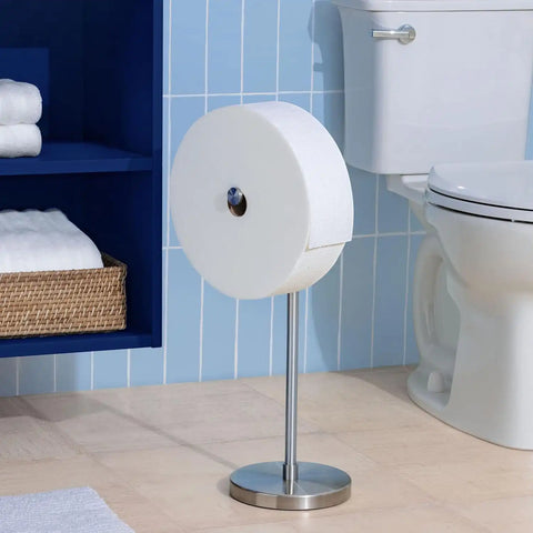 Charmin Toilet Paper Ultra Soft, Forever Roll Starter Kit, 1 Holder, 2 Rolls, 2-ply Bath Tissue