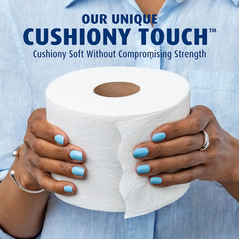 Charmin Ultra Soft Cushiony Touch Toilet Paper, 18 Family Mega XL = 126 Regular Rolls, 2-Ply, White